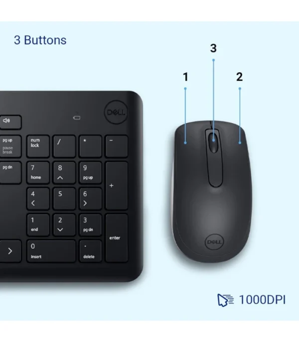 Dell Wireless USB Keyboard and Mouse Combo