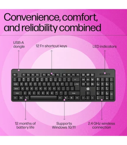 HP K160 Wireless Keyboard 5 HP K160 Wireless Keyboard