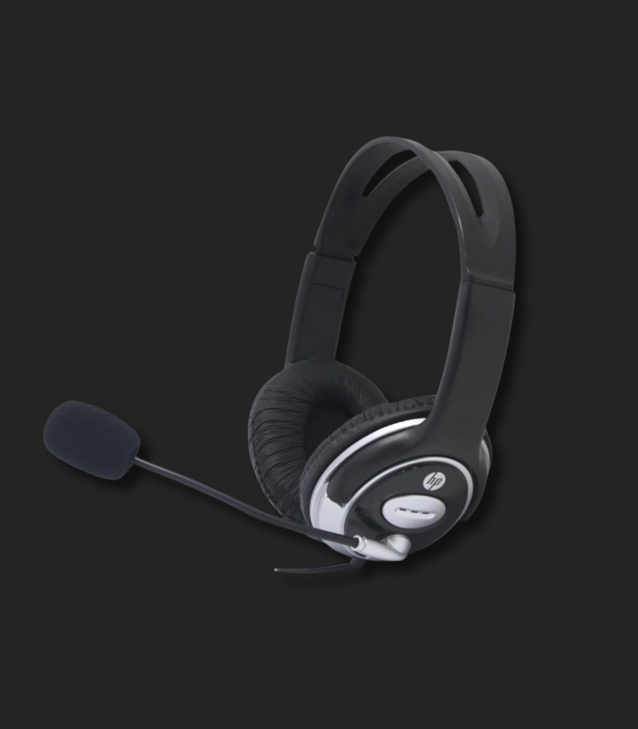 Hp Wired On Ear Headphones With Mic