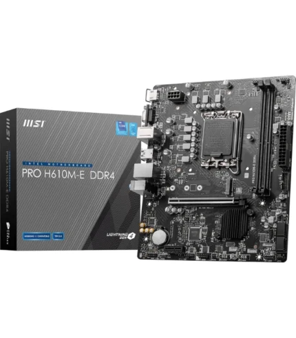 MSI PRO H610M-E DDR4 Motherboard