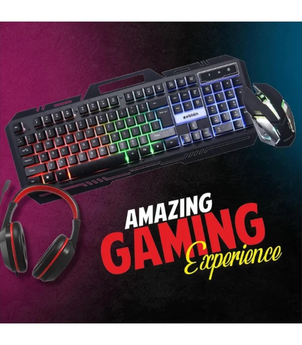 Zebion Ninja Gaming Keyboard and Mouse Combo - Image 5