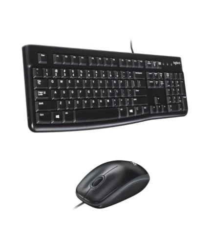 Logitech MK120 Wired USB Keyboard and Mouse Set