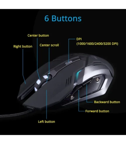 Zebronics Transformer Gaming Keyboard and Mouse Combo