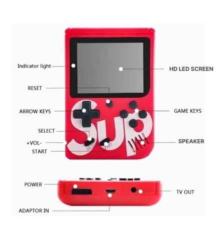 Sup 400 in 1 Retro Video Game Handheld Classical Game Play On TV 4 Sup 400 in 1 Retro Video Game Handheld Classical Game Play On TV