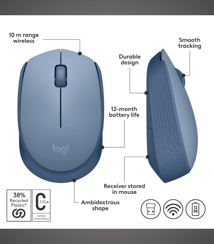 LOGITECH M171 Wireless Mouse 2 LOGITECH M171 Wireless Mouse