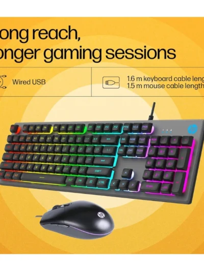 HP KM300F Gaming Keyboard and Mouse Set