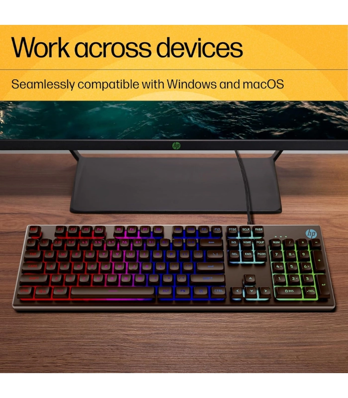 HP KM300F Gaming Keyboard and Mouse Set 3 HP KM300F Gaming Keyboard and Mouse Set