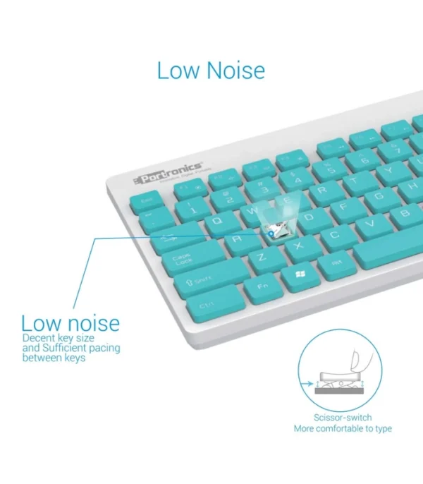 Portronics Key2 Combo Wireless