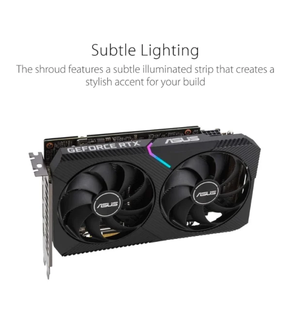 ASUS Dual Nvidia Geforce RTX 3050 Oc Edition Gaming Graphics Card