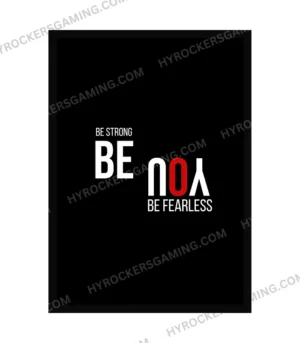 Be Strong. Be You. Be Fearless – Motivational Wall Hanging