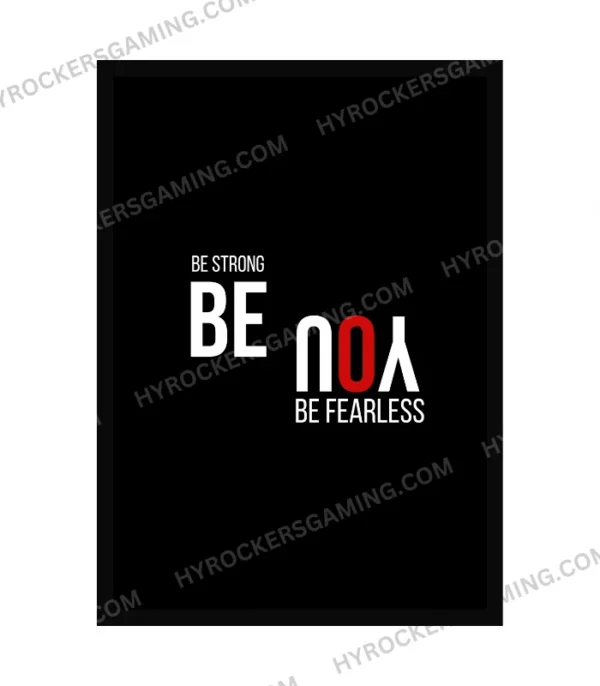 Be Strong. Be You. Be Fearless – Motivational Wall Hanging